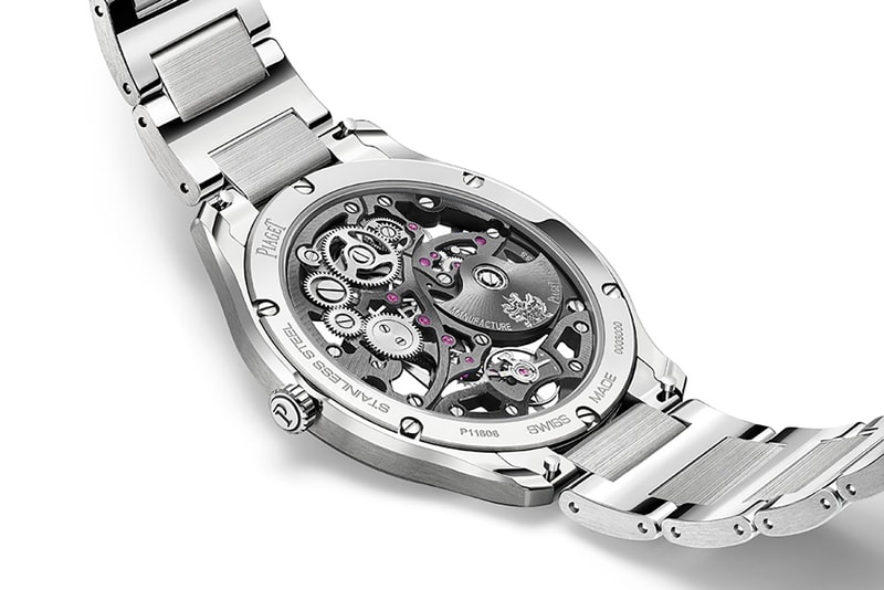 Piaget Uses 1200S Ultra-Thin Skeleton Movement For Slimmer Polo Skeleton
