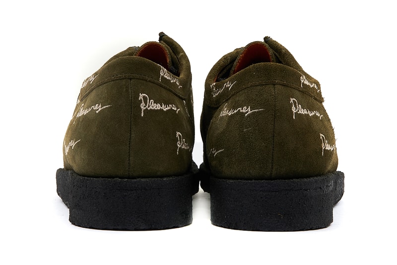 pleasures alex james padmore and barnes clarks wallabee p204 floral olive release details