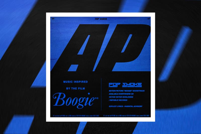 Pop Smoke AP Single Stream boogie movie soundtrack eddie huang shoot for the stars aim for the moon posthumous