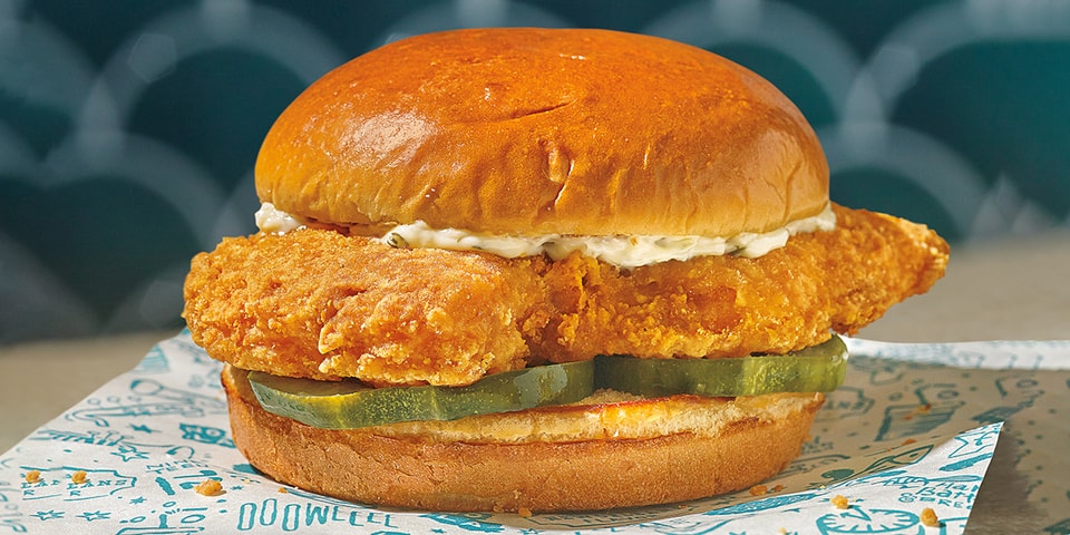 Popeyes Fish Sandwich Cajun Flounder Release Info Hypebeast