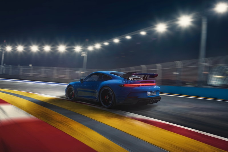 Porsche 911 GT3 992 Official Details and Specs Track Race Monster Car Swan Neck Spoiler