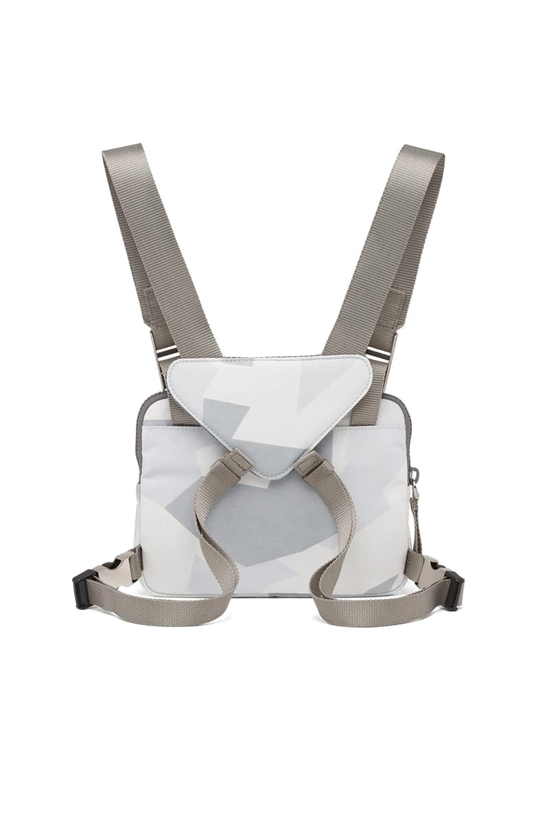 prada crossbody chest rig bag technical functional red Linea Rossa latex label designer luxury fashion streetwear accessories triangle logo