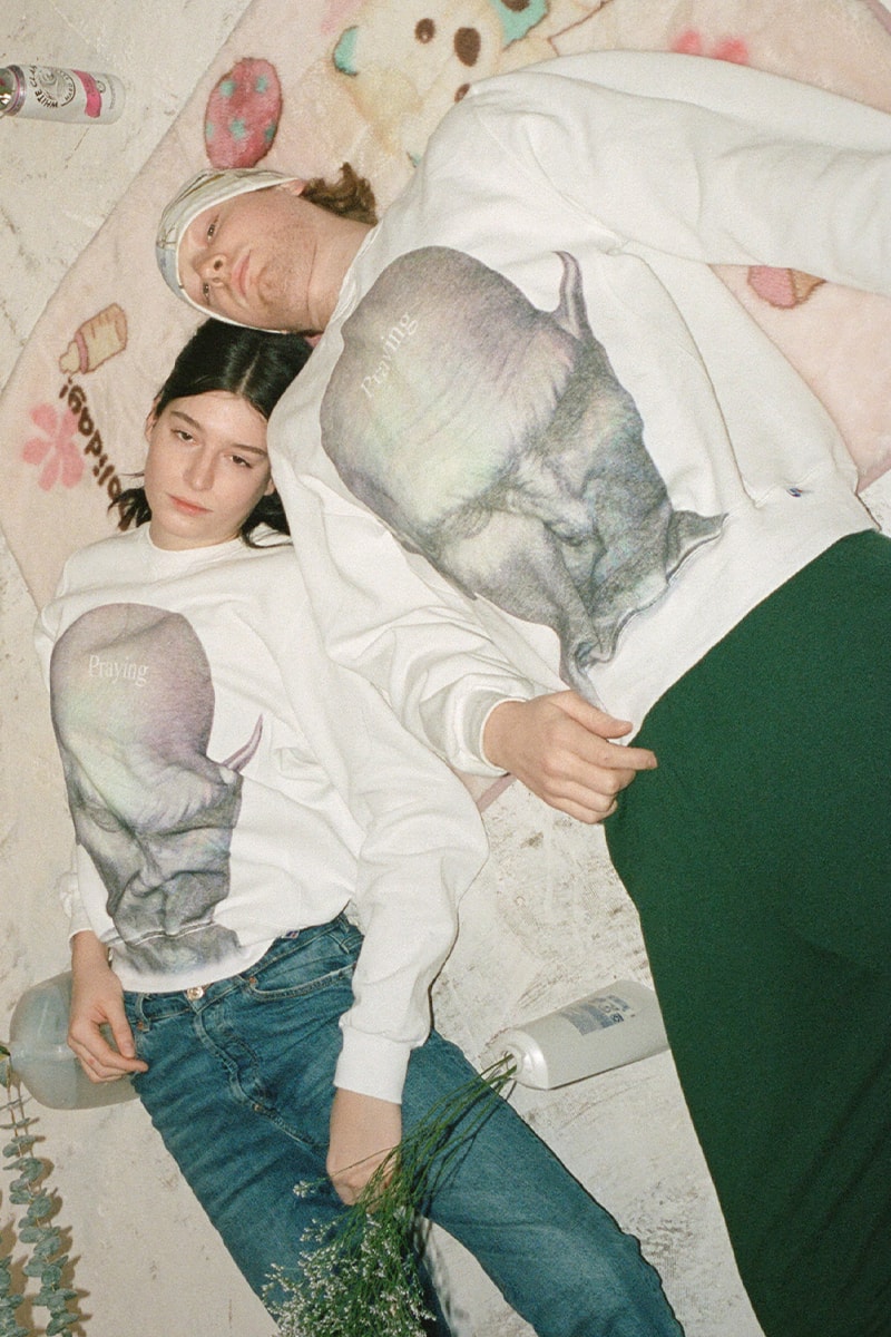 Praying Spring Summer 2021 Collection Lookbook Release Buy Price hoodies crewneck Sweaters t shirts shorts 