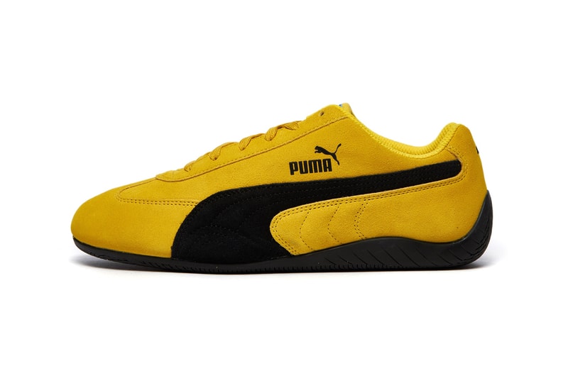 PUMA Speedcat OG Sparco 306725-04 Maize Puma Black Whisper White 306725-01 20th Anniversary Release Information Drop Date Closer First Look Classic Y2K 2000s