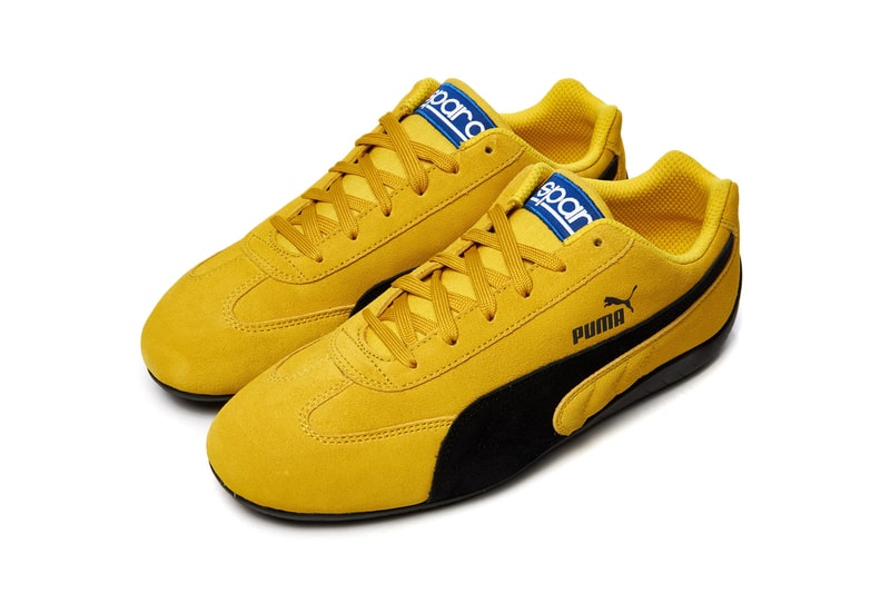 PUMA Speedcat OG Sparco 306725-04 Maize Puma Black Whisper White 306725-01 20th Anniversary Release Information Drop Date Closer First Look Classic Y2K 2000s