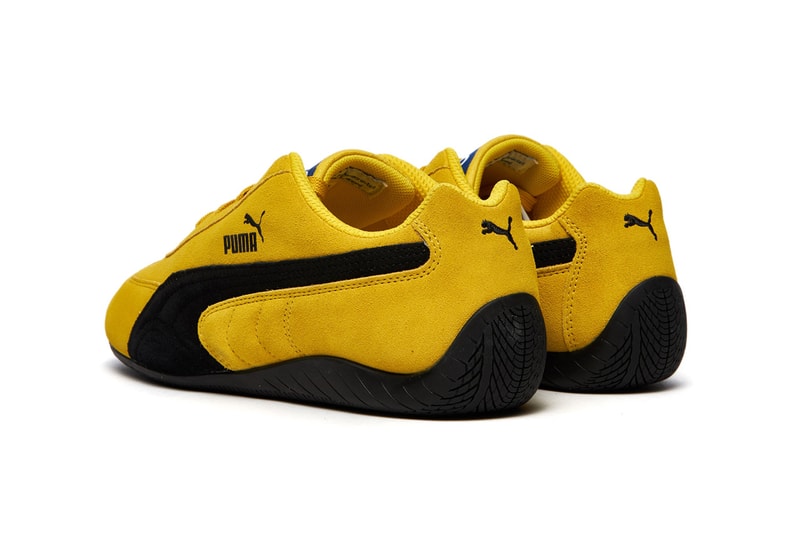 PUMA Speedcat OG Sparco 306725-04 Maize Puma Black Whisper White 306725-01 20th Anniversary Release Information Drop Date Closer First Look Classic Y2K 2000s