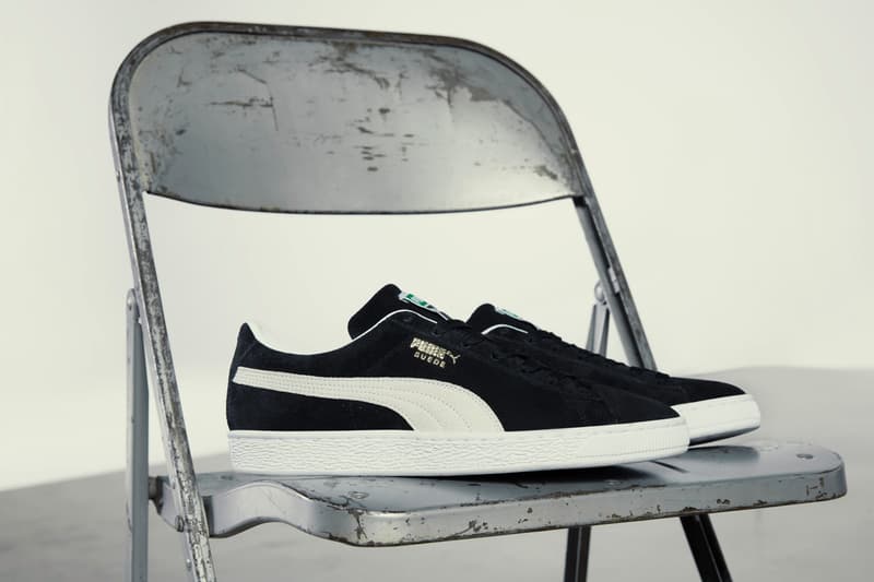 PUMA Suede XXI 2021 Edition Classic Retro Sneaker Release Information Lauren London LaMelo Ball YBN Cordae Campaign Low Top Suede Uppers Rubber Classic Gold Foil OG