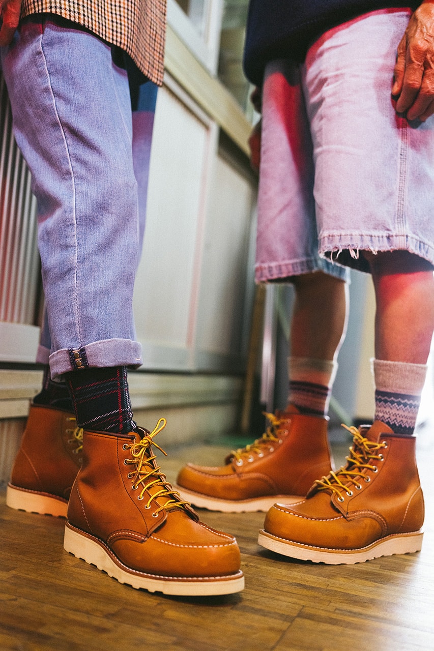 red wing out of fashion classic moc toe boots want show laundry concrete cowgirl bioni samp details first look