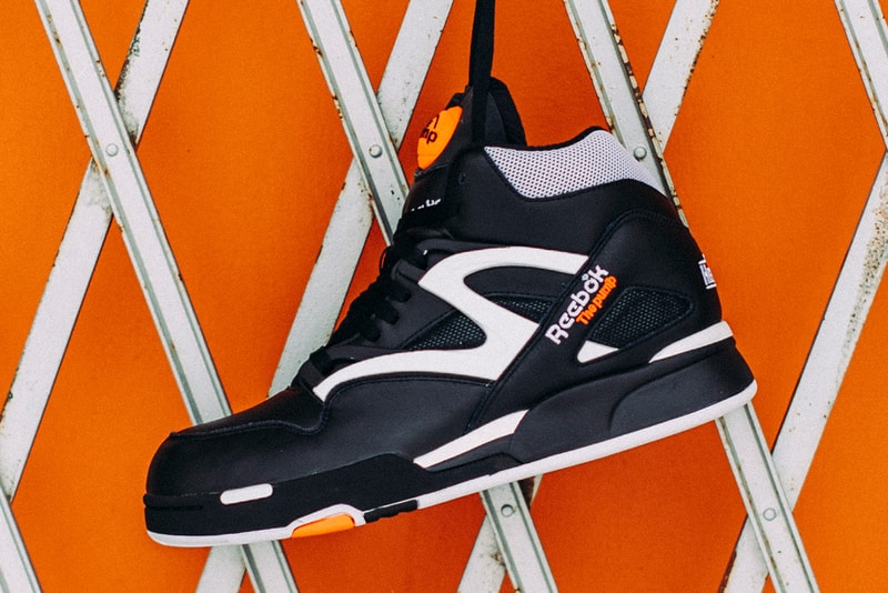 reebok pump omni zone ii 2 dunk contest shoes no look retro black white orange official release date info photos price store list buying guide g57539