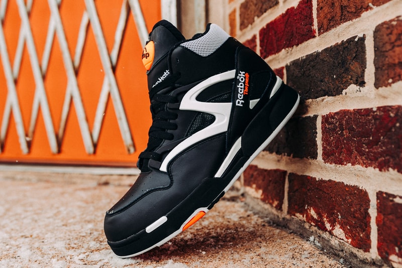 reebok pump omni zone ii 2 dunk contest shoes no look retro black white orange official release date info photos price store list buying guide g57539