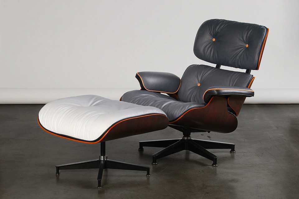 X Parc Custom Eames Lounge Chair, Best Leather For Eames Lounge Chair