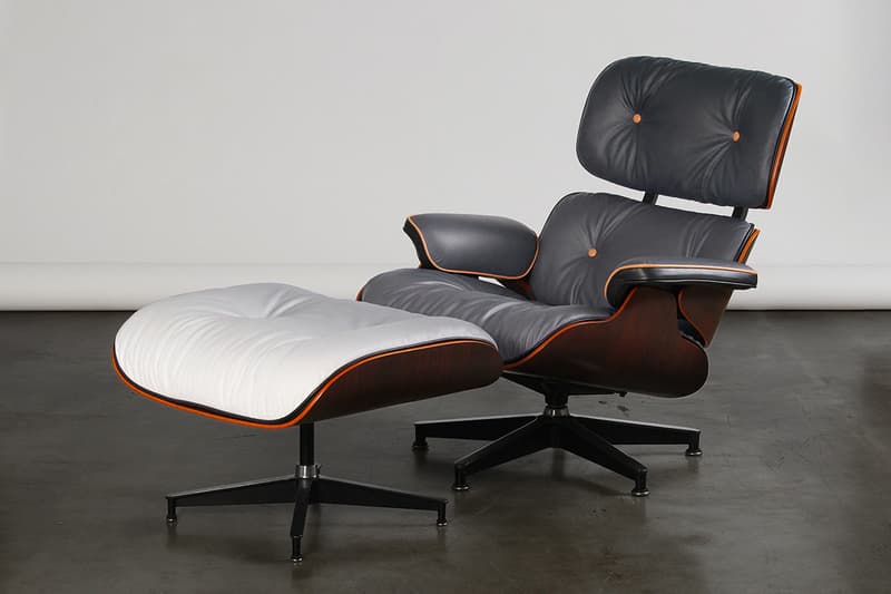 Parc Custom Eames Lounge Chair, Leather Eames Chair
