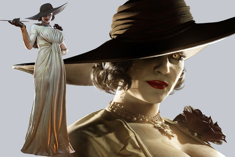 CAPCOM Resident evil Village Alcina Dimitrescu height reveal horny jail vampire 9'6" 2.9m giant woman horror game Maiden 