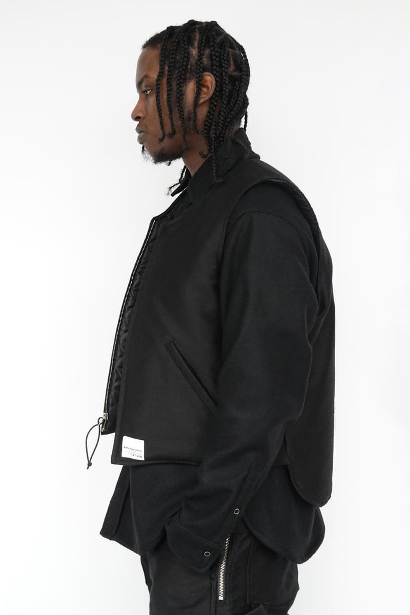 Richardson Spring/Summer 2021 1st Delivery Drop Collection Utility Wear Prepper 'Richardson Magazine' Lookbooks Pins Reversible MA-1 Jacket Moleskin Vest Pants Suspenders Carabiner