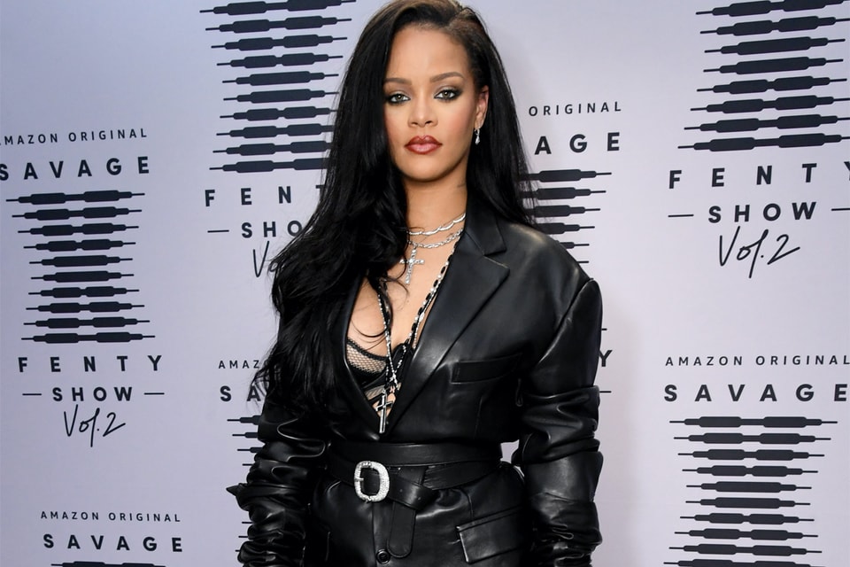 Rihanna Used Fenty Lipstick In New Ways at Savage x Fenty Spring 2019