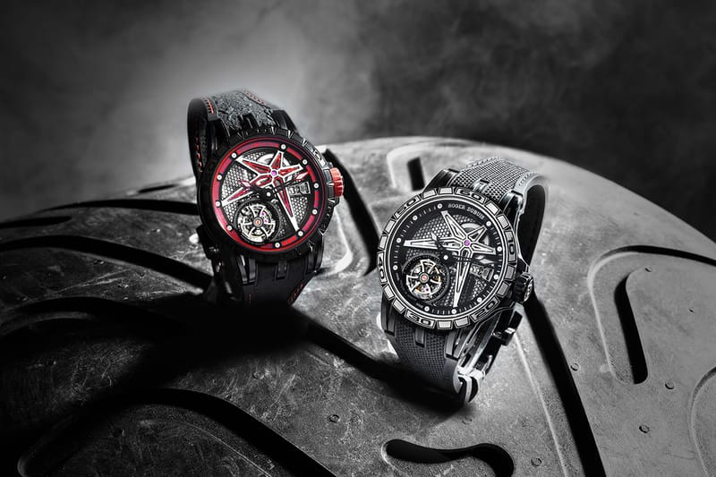 Roger Dubuis Introduces Flying Tourbillon Trio In New Smaller Excalibur Spider Case