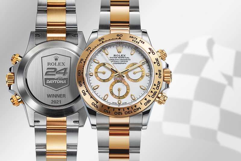 Winners of Rolex 24 at Daytona Race Presented With Commemorative Daytona Chronographs