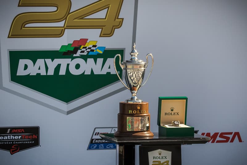 Winners of Rolex 24 at Daytona Race Presented With Commemorative Daytona Chronographs