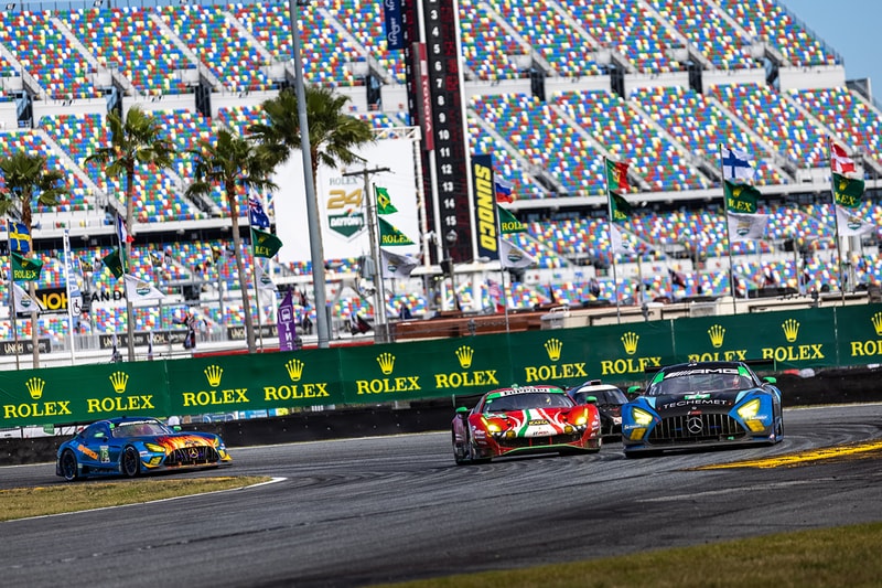 Winners of Rolex 24 at Daytona Race Presented With Commemorative Daytona Chronographs