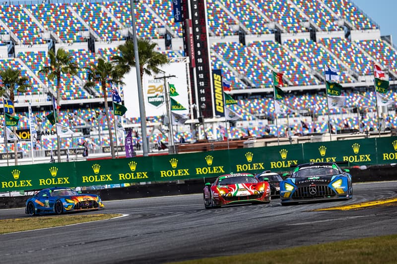 Winners of Rolex 24 at Daytona Race Presented With Commemorative Daytona Chronographs