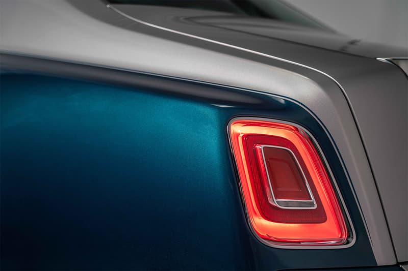 rolls royce nature squared abu dhabi phantom gallery bespoke custom bird tail feathers iridescent opulence special edition
