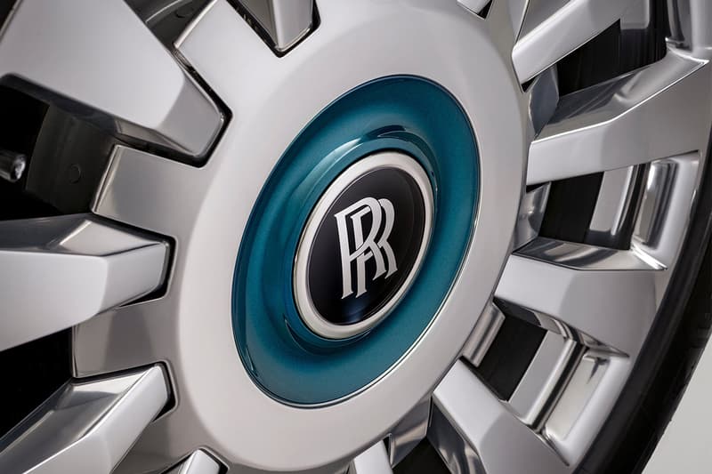 rolls royce nature squared abu dhabi phantom gallery bespoke custom bird tail feathers iridescent opulence special edition
