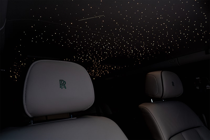 rolls royce nature squared abu dhabi phantom gallery bespoke custom bird tail feathers iridescent opulence special edition