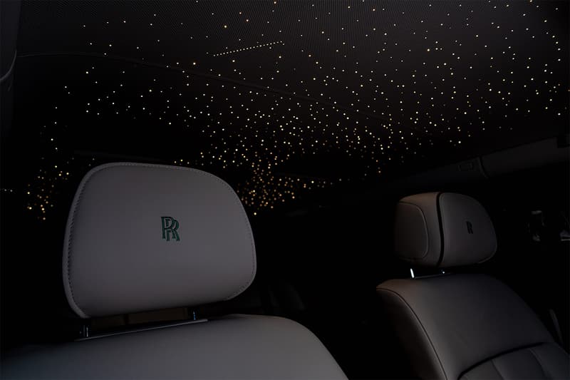 rolls royce nature squared abu dhabi phantom gallery bespoke custom bird tail feathers iridescent opulence special edition