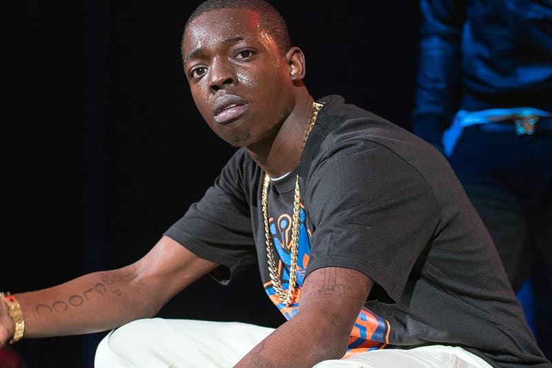 Rowdy Rebel Gift Bobby Shmurda Glow-in-the-Dark Chain Eric The Jeweler Photos