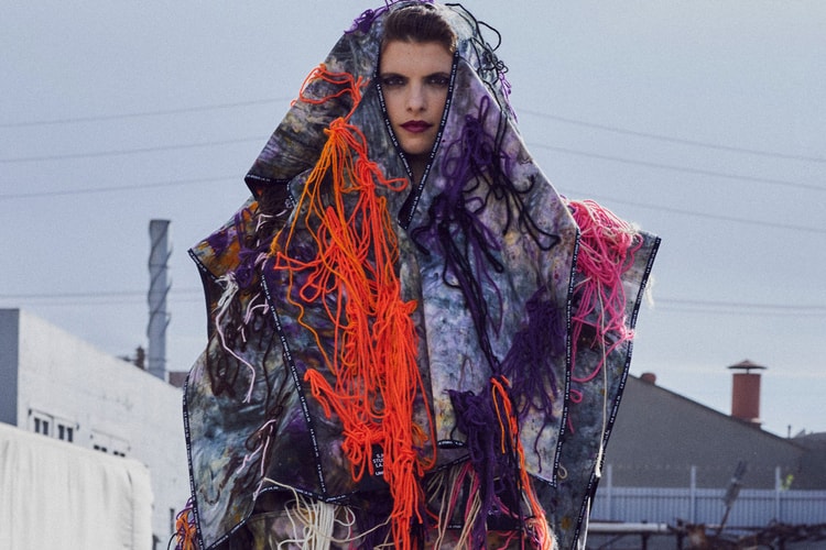 S.R. Studio. LA. CA.'s Debut Couture Collection Repurposes Sterling Ruby's Signature Splatter