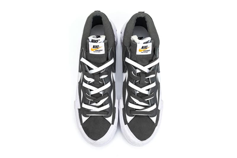 sacai Nike Blazer Low Dark Grey Full Look DD1877-002 Release info Buy Price Date