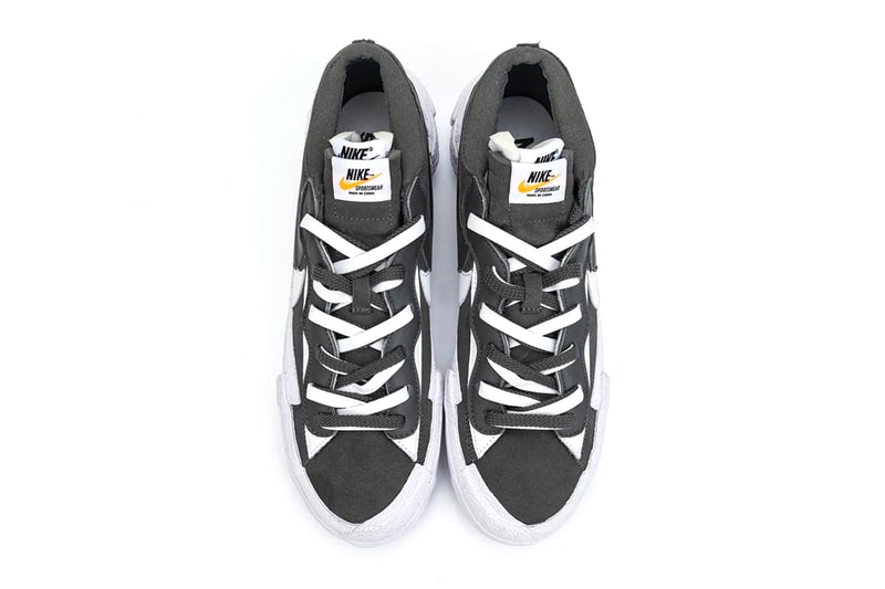 sacai Nike Blazer Low Dark Grey Full Look DD1877-002 Release info Buy Price Date