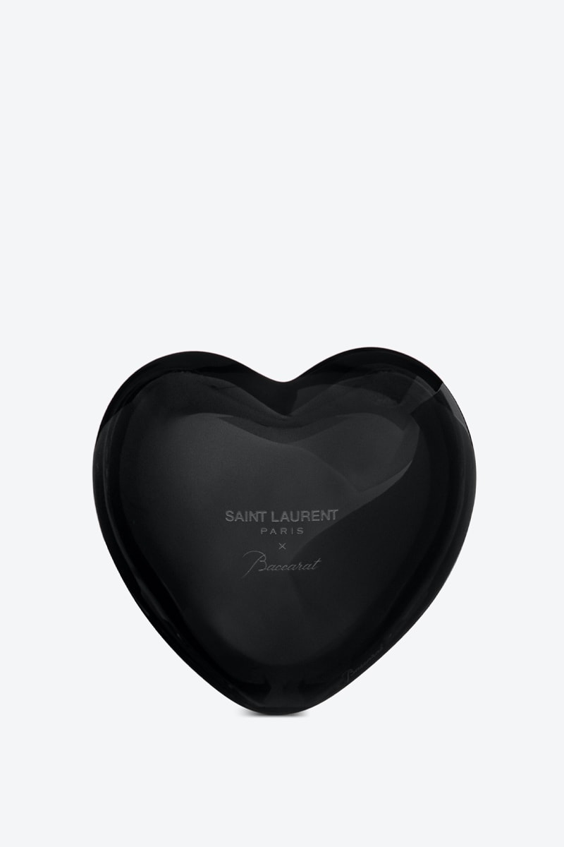 Saint Laurent Valentine's Day Collection Heart Themed Anthony Vaccarello Heartfelt Kering Baccarat Bang & Olufsen Read To Wear Accessories Paris Rive Droit K11 Musea Boutique