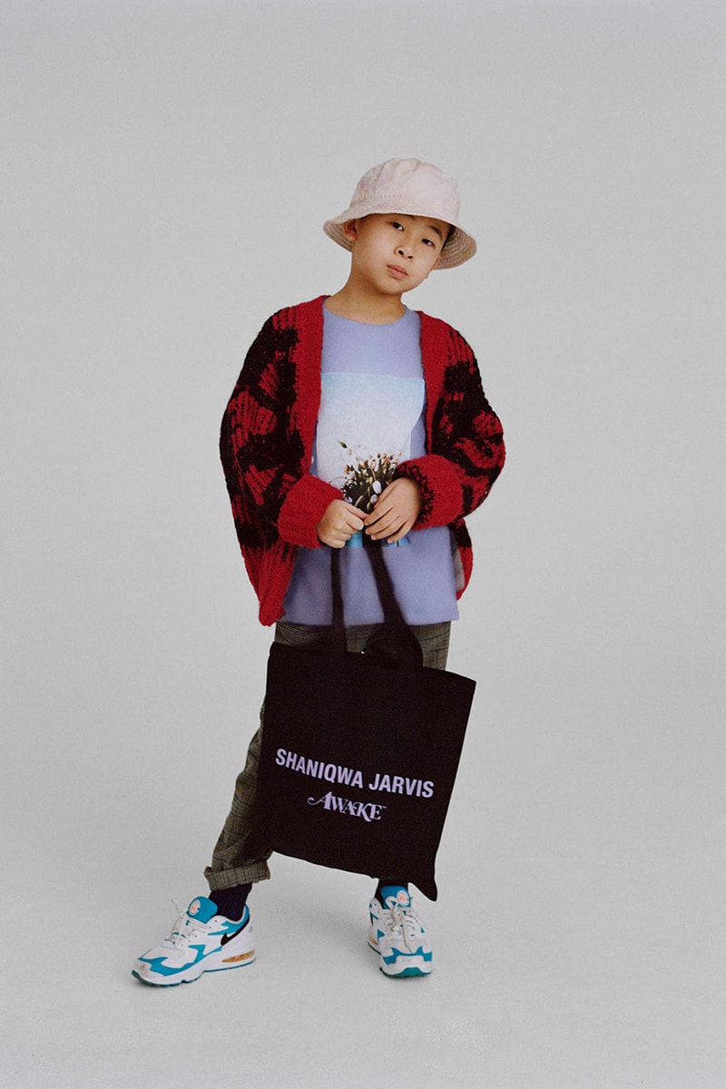 Shaniqwa Jarvis x Awake NY T-Shirt, Tote Bag collaboration collection lookbook