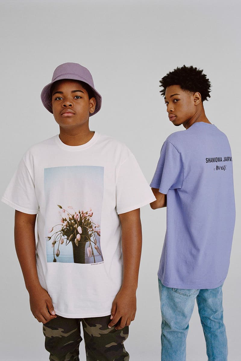 Shaniqwa Jarvis x Awake NY T-Shirt, Tote Bag collaboration collection lookbook