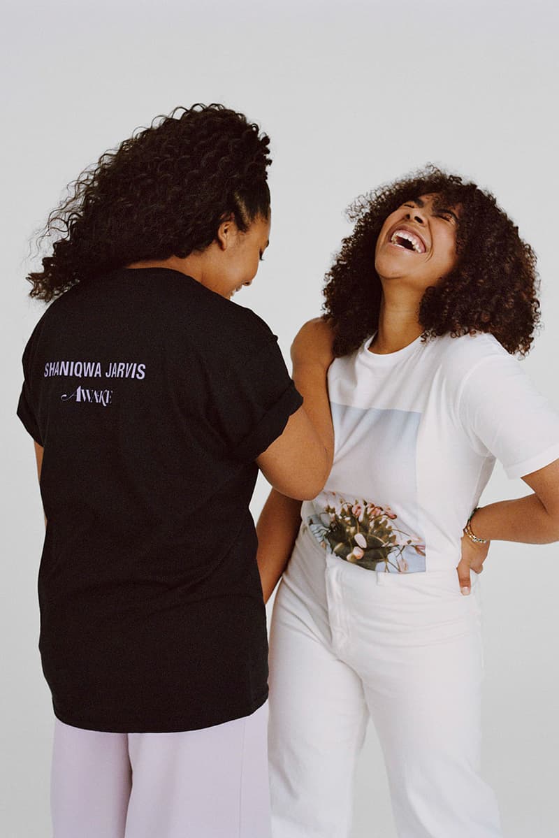 Shaniqwa Jarvis x Awake NY T-Shirt, Tote Bag collaboration collection lookbook