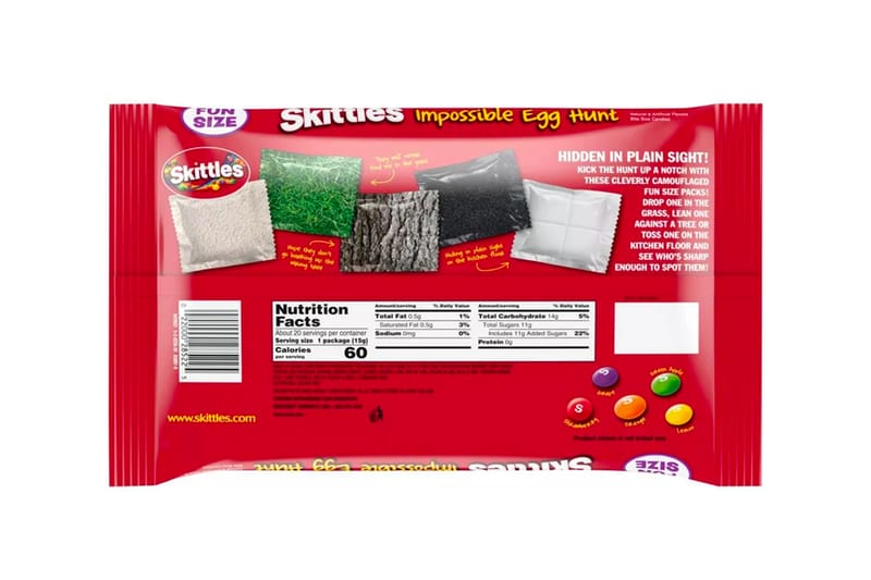 Skittles Camouflaged Packaging Makes for an "Impossible" Easter Egg Hunt