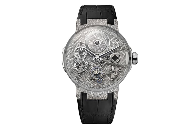 Ulysse Nardin Sparkling Free Wheel Features More Than 2,200 Snow-Set Diamonds