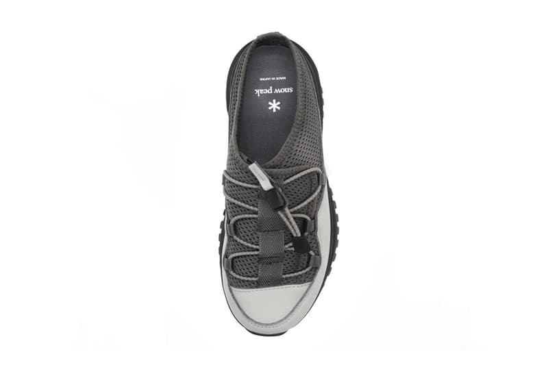 snow peak field traction sandal 23 field trainer mesh 23 grey black release info store list buying guide photos price