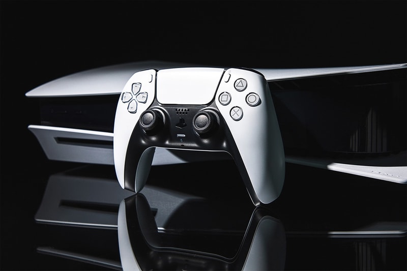 White Defected Custom PS5 Dualsense Edge Pro Controller, PS5