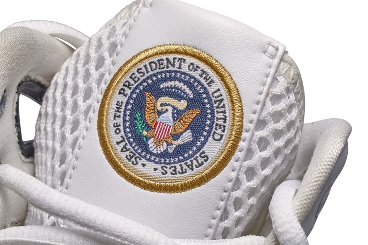 sothebys president barack obama exclusive nike hyperdunk pe sample 25000 dollars release info photos price 44 presidential seal