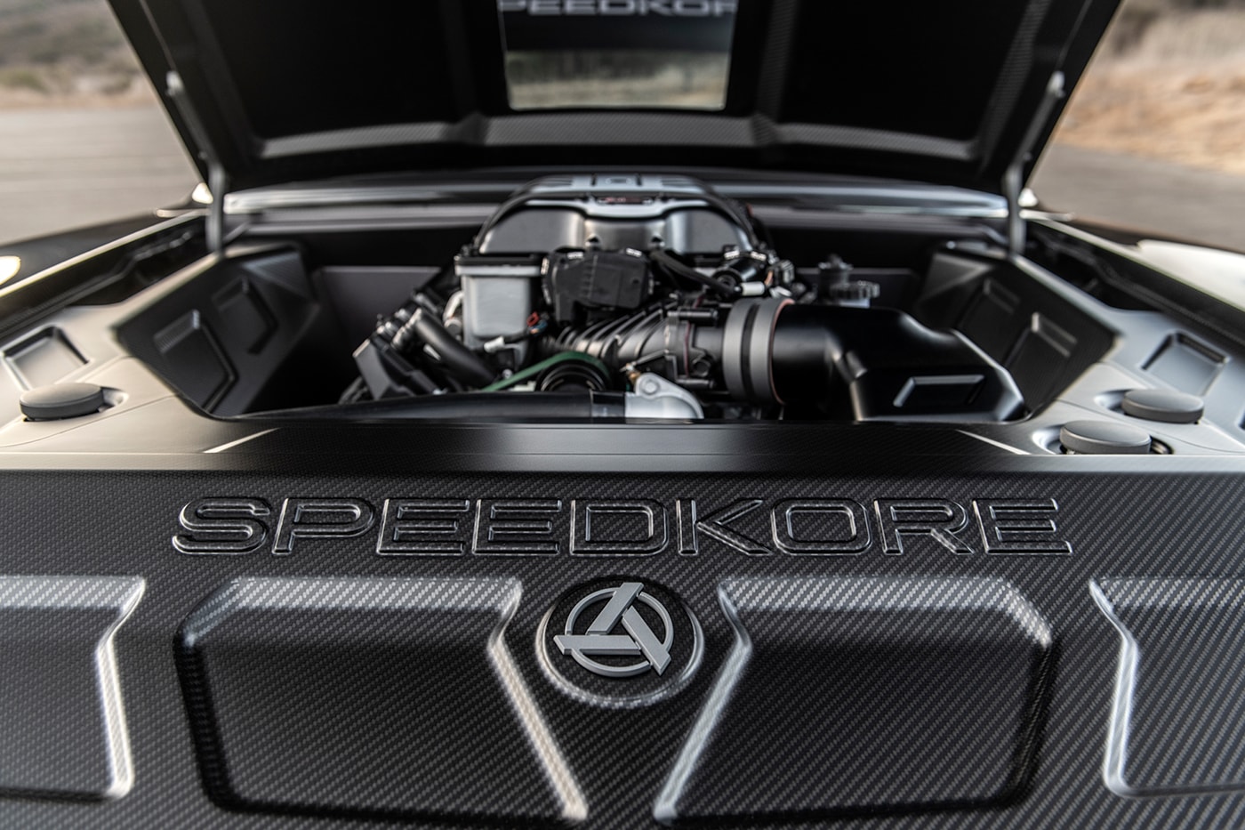 SpeedKore's Latest Build Is Fitted With Dodge's 1,000-Horsepower Hellephant Engine KEvin Hart Mopar Muscle Dodge Power Horsepower Carbon Fiber 
