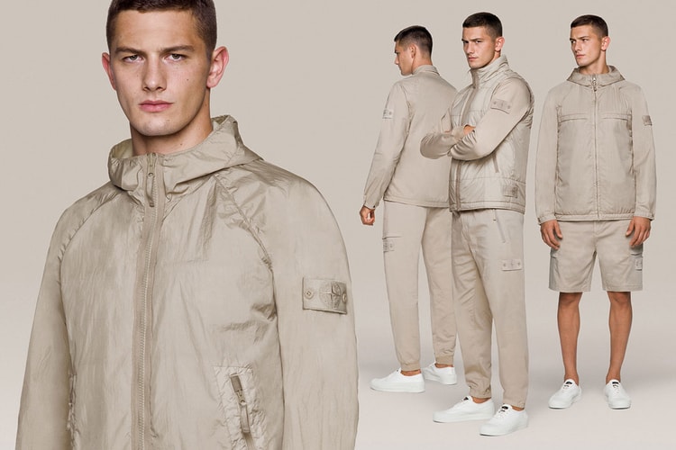 Stone Island's SS21 Ghost Pieces Are Executed in Tonal Beige and Black