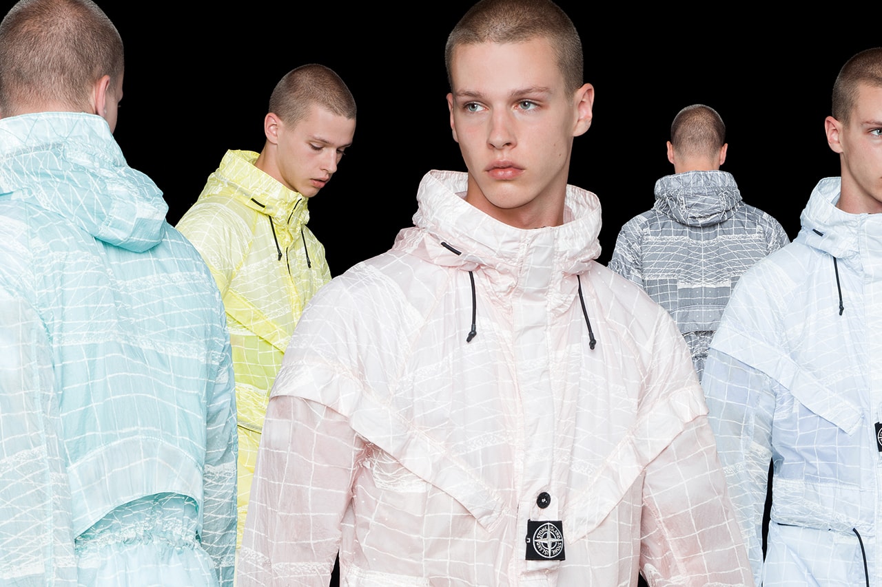 stone island Reflective Grid on Lamy-TC spring summer 2021 moncler details first look video release information