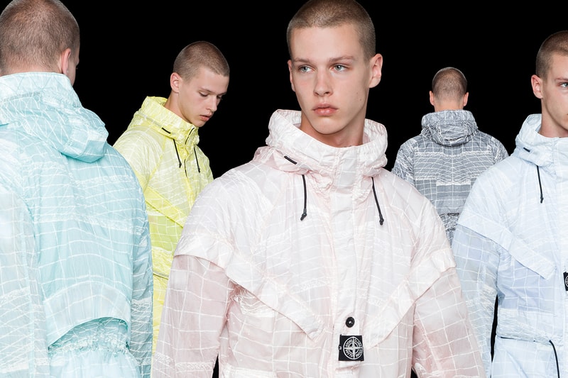 stone island Reflective Grid on Lamy-TC spring summer 2021 moncler details first look video release information