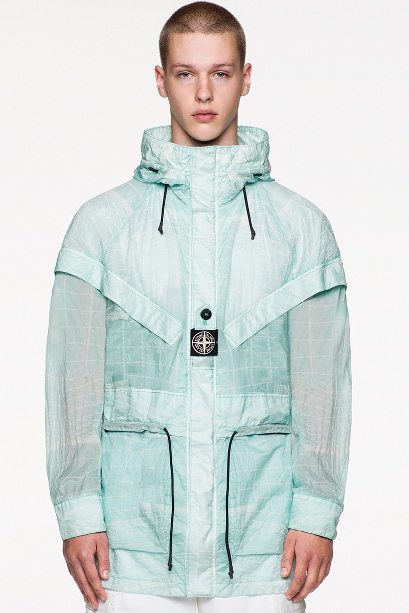 stone island Reflective Grid on Lamy-TC spring summer 2021 moncler details first look video release information