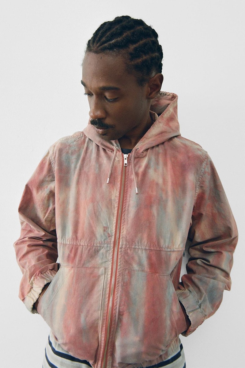 Stüssy Spring 2021 Collection Lookbook Release Information Drop Date Nike Air Huarache LE S21 Liam MacRae Cozy Sherpa Outerwear Hawaiian Prints Shirts T-Shirts Sweaters 8 Ball Print Knit Trousers Jackets Coats
