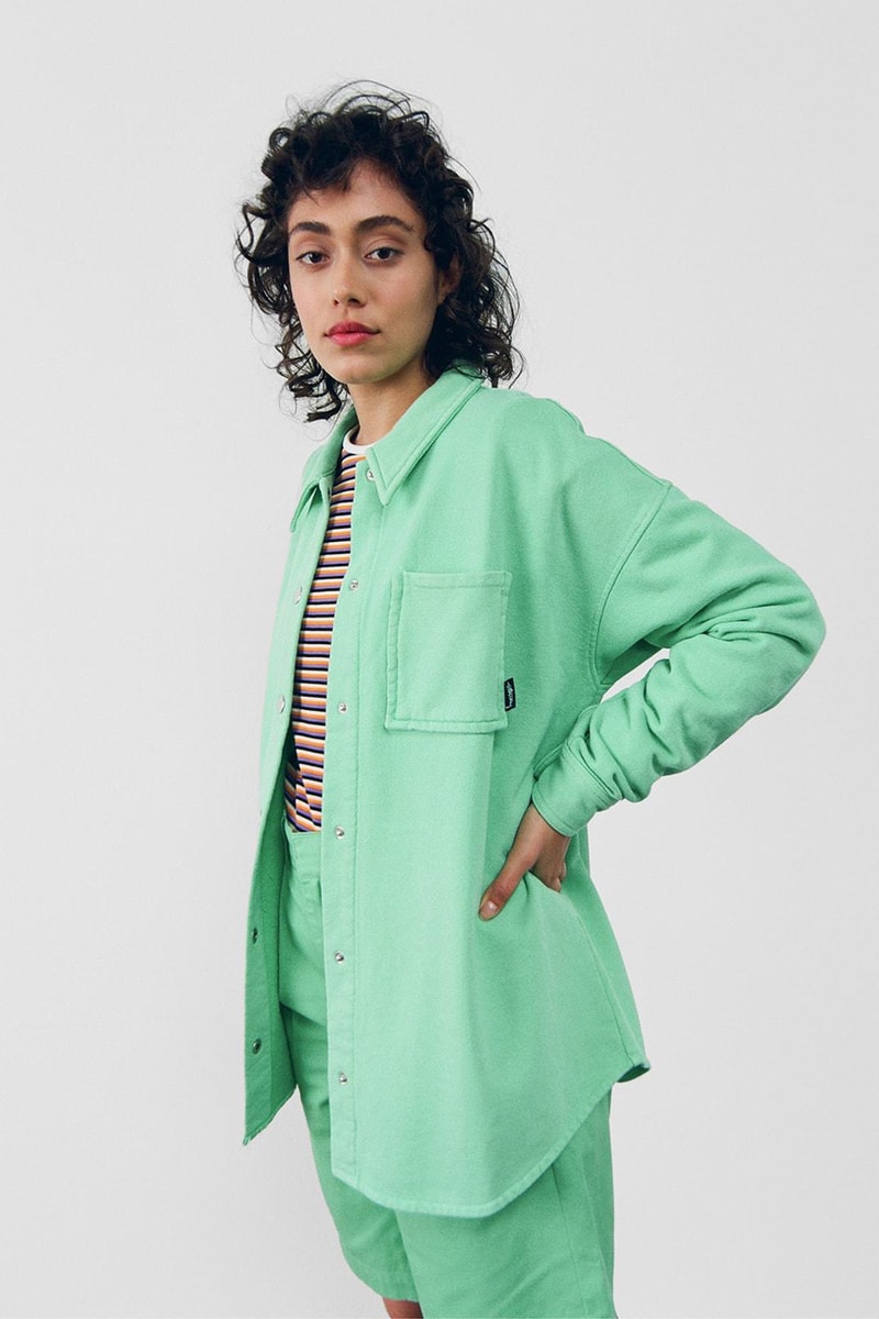 Stüssy Spring 2021 Collection Lookbook Release Information Drop Date Nike Air Huarache LE S21 Liam MacRae Cozy Sherpa Outerwear Hawaiian Prints Shirts T-Shirts Sweaters 8 Ball Print Knit Trousers Jackets Coats