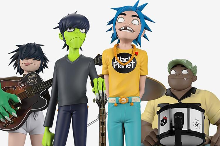 Superplastic Launches First Gorillaz Vinyl Art Toy in Over 10 Years