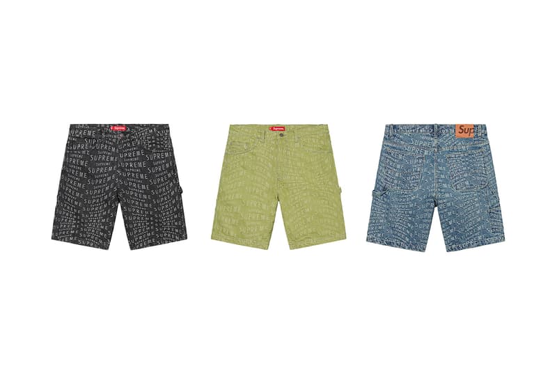 Supreme Spring/Summer 2021 Bottoms Pants Jeans gore-tex Clayton Patterson Dan Colen 